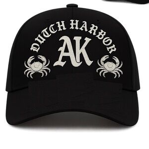 New Era Black and White Dutch Harbor Cap